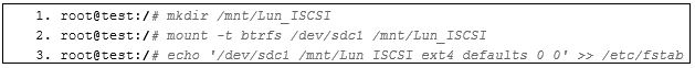 Creating iSCSI Server based on Ubuntu Server 14.04 lts