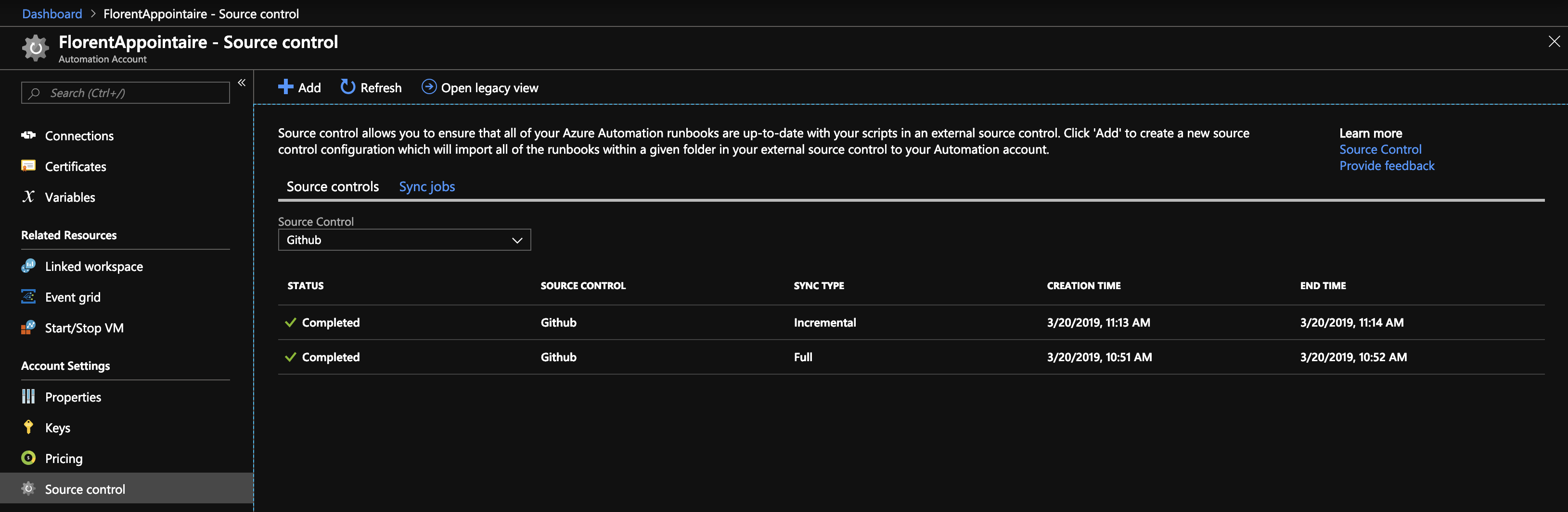 Source control