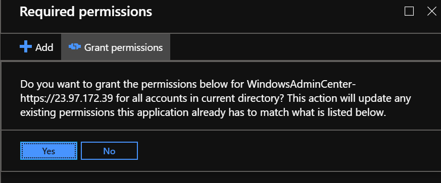 WindowsAdminCenter App
