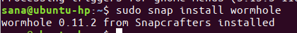 installing Wormhole