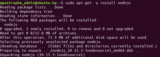 sudo apt-get 