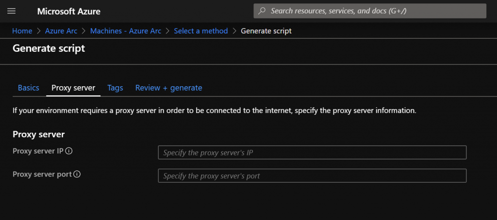 Proxy server